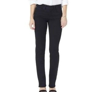 NYDJ Straight Leg Jeans - Deep Black